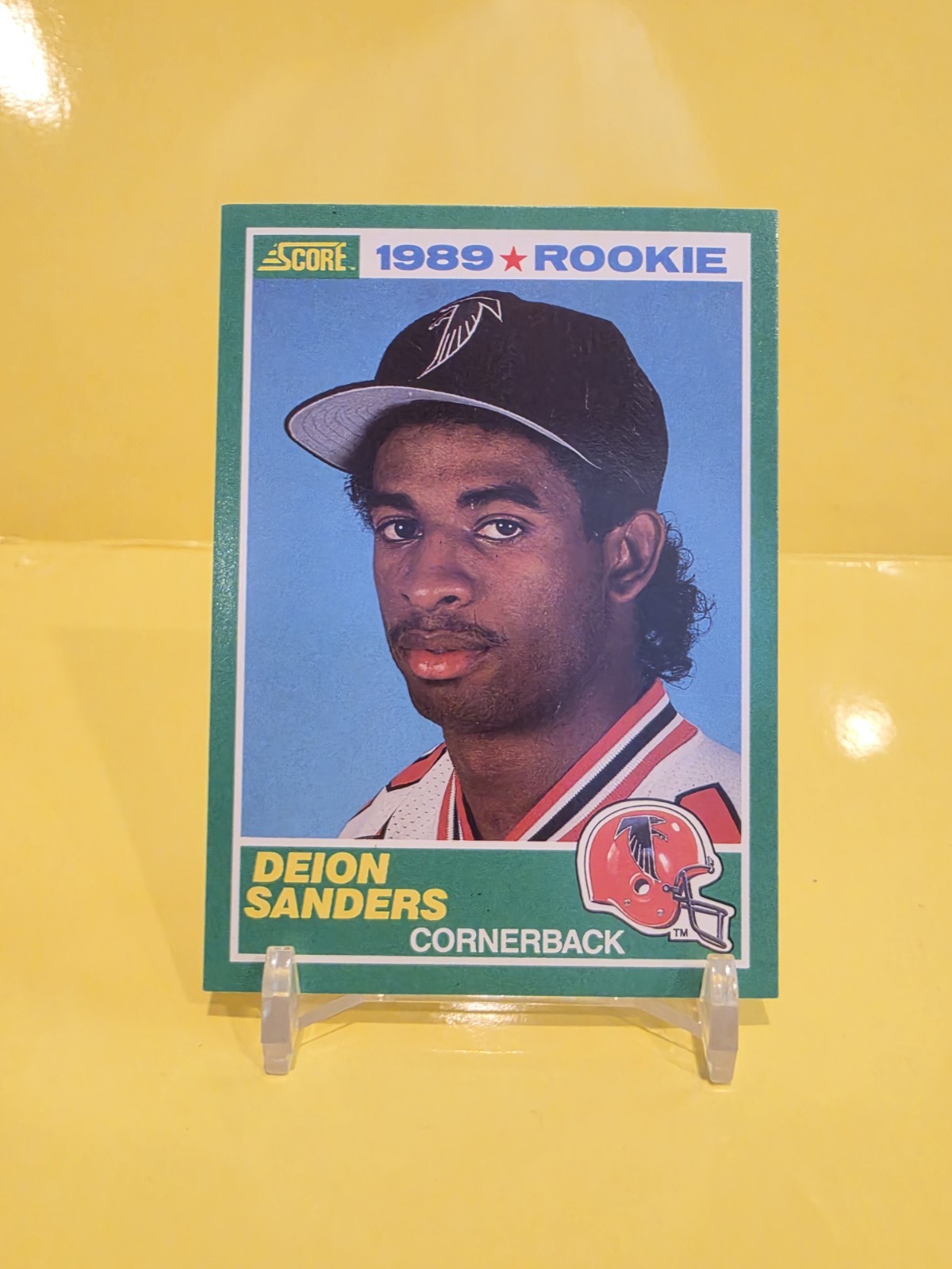 1989 Score #246 – Deion Sanders – 🏈ROOKIE 🏈 Beauty!