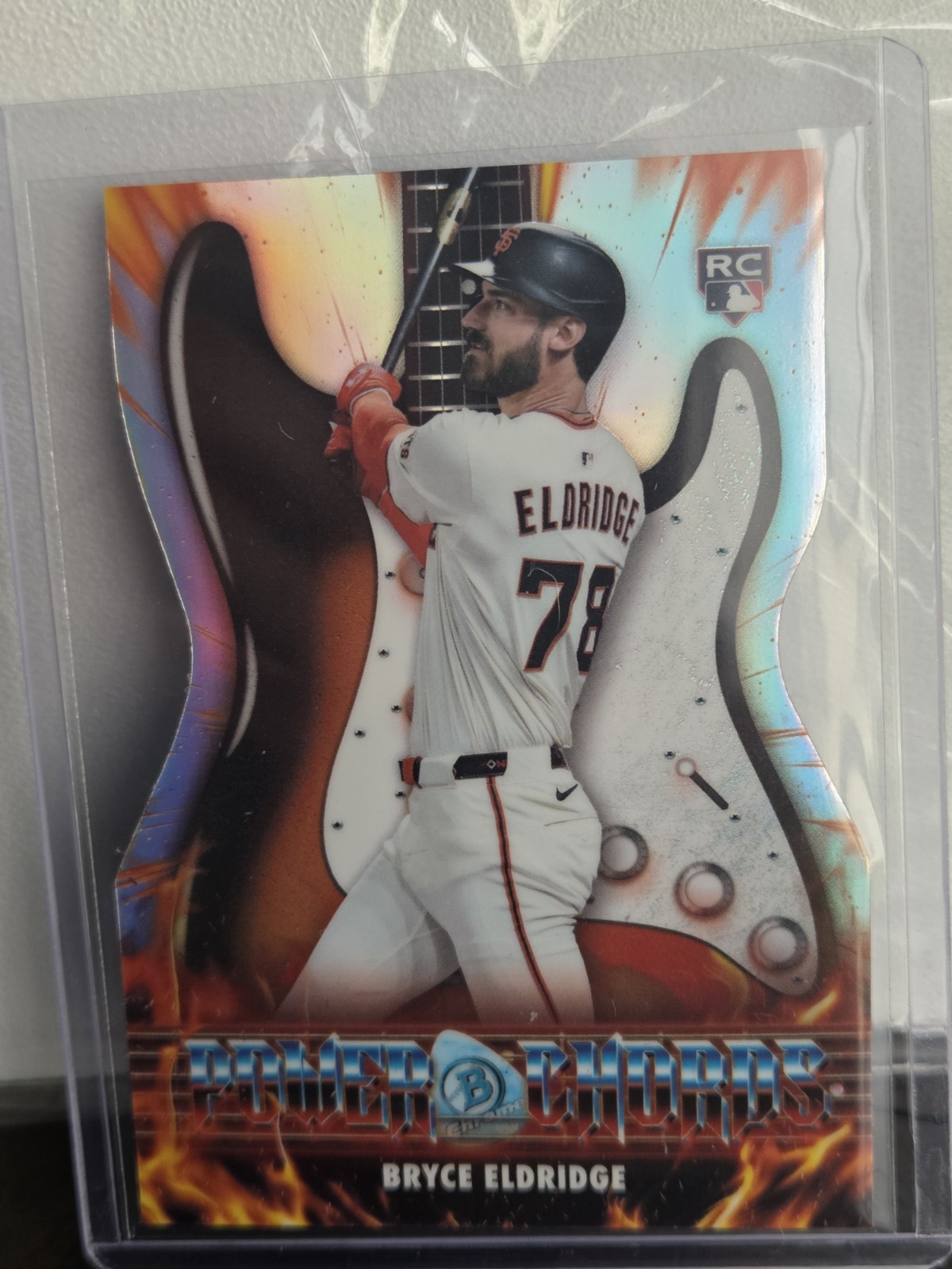 2026 Bowman Chrome Power Chords Bryce Eldridge RC San Francisco Giants