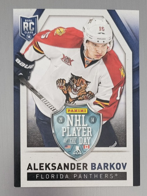 2013-14 Panini Player of the Day Aleksander Barkov – Florida Panthers Rookie RC7