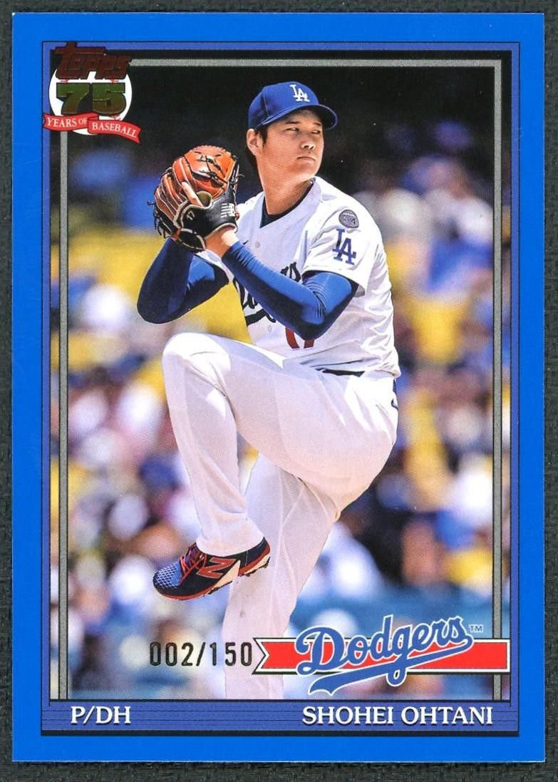 2026 Topps Series 1 Shohei Ohtani 1991 Topps Blue /150 #T91-100