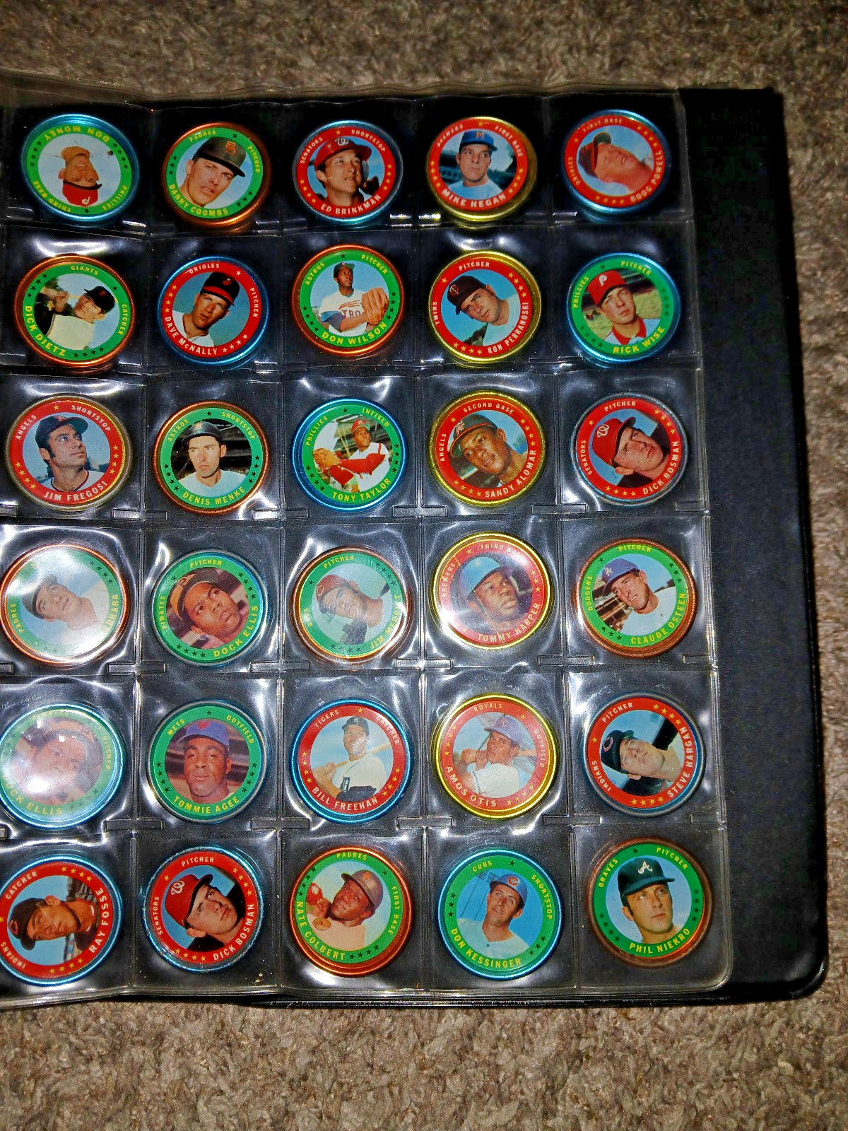 1971 Topps Baseball Coins 1971 you pick from photos even some hall of famers