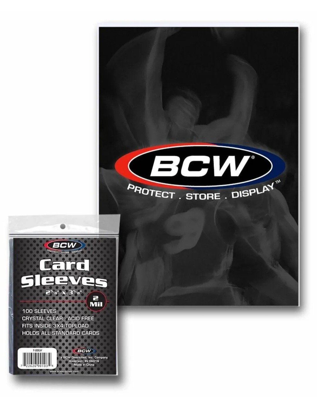 !!! BEST DEAL !!! 10 Loose BCW Penny Sleeves For Standard Cards NEW!!! –READ–