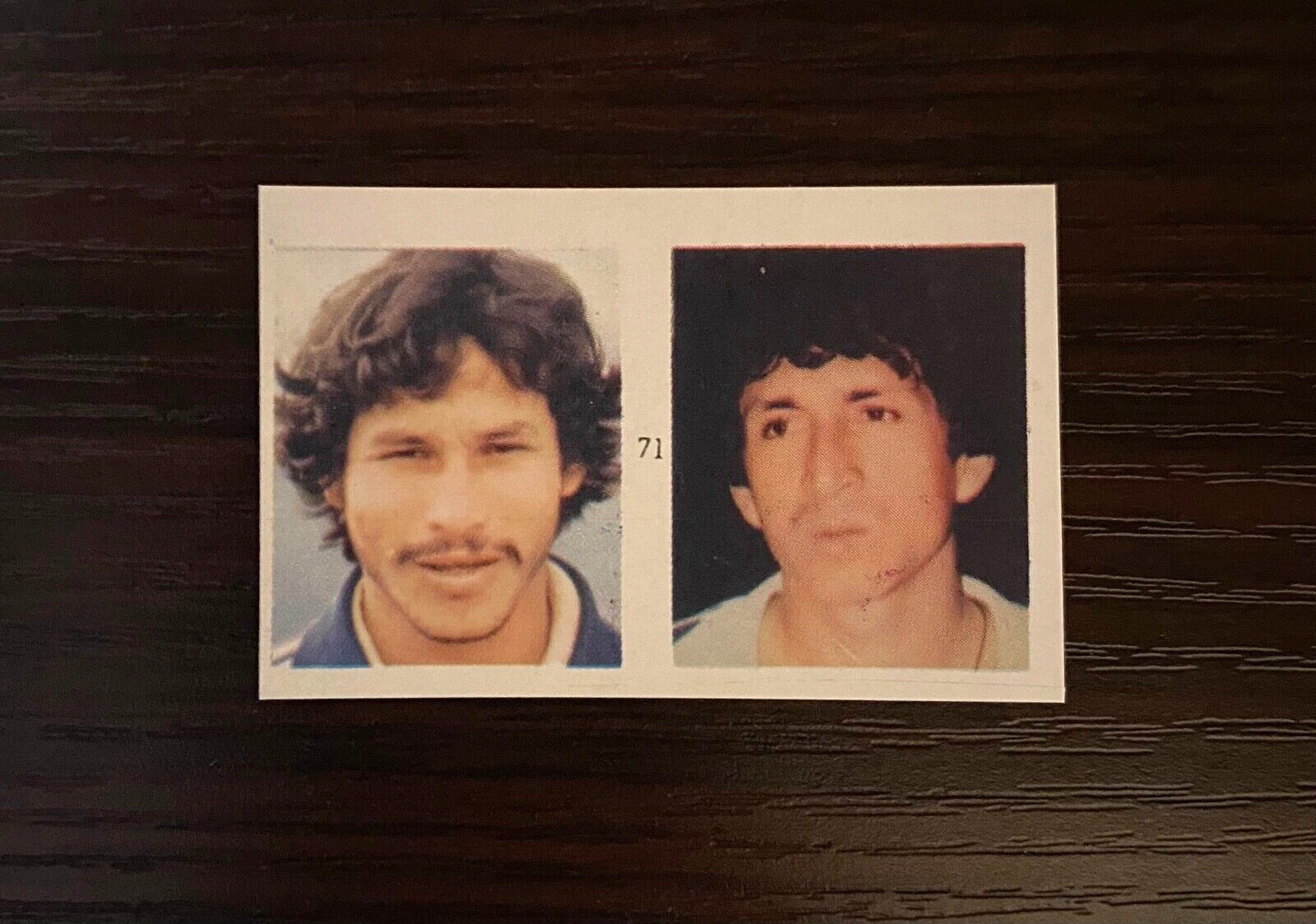 1982 Magico Gonzalez Rookie Reyauca El Naranjito World Cup Sticker El Salvador