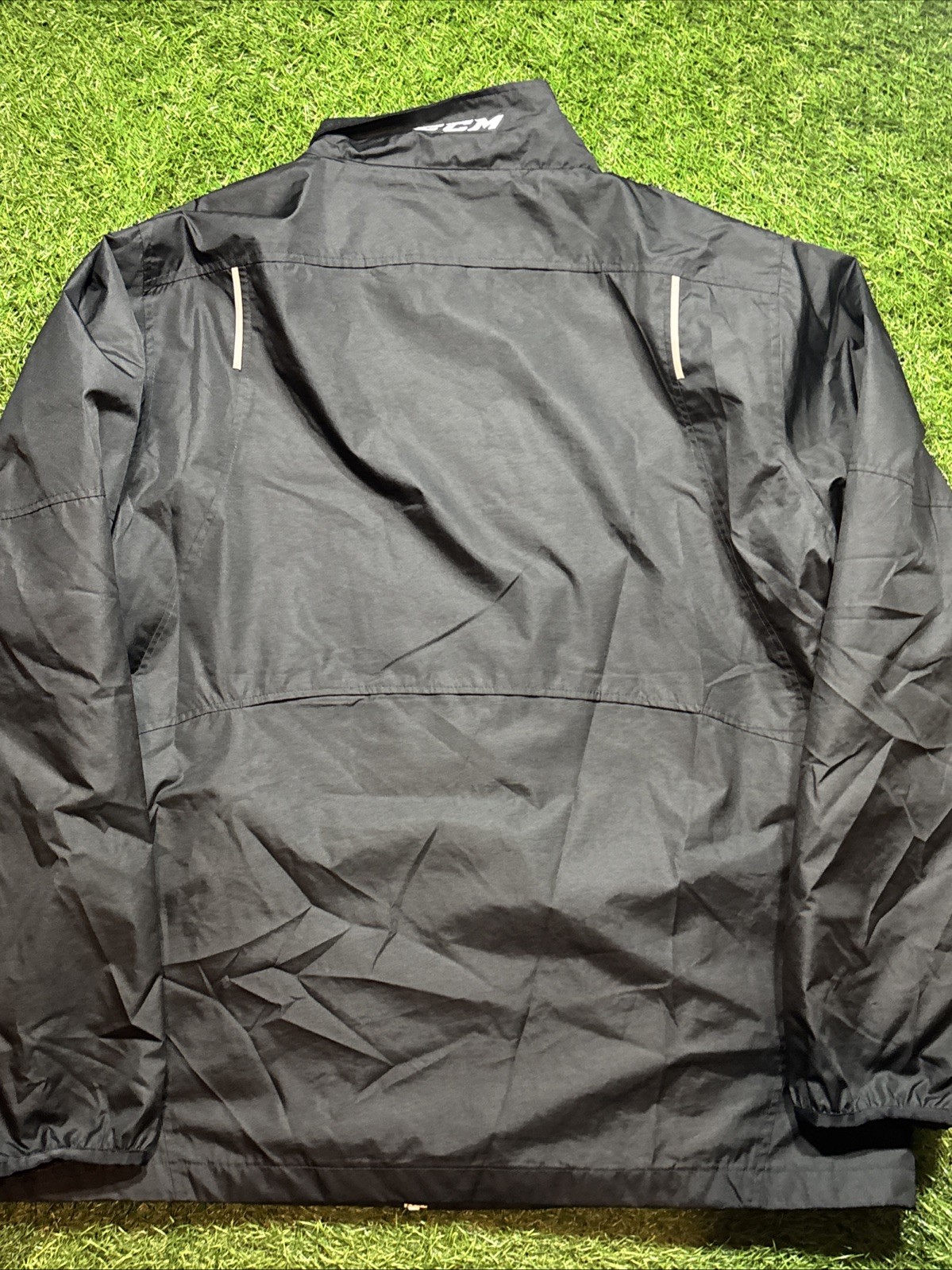 Vintage Saginaw Spirit CCM Player Issue #35 OHL Windbreaker Jacket Mens Size XL