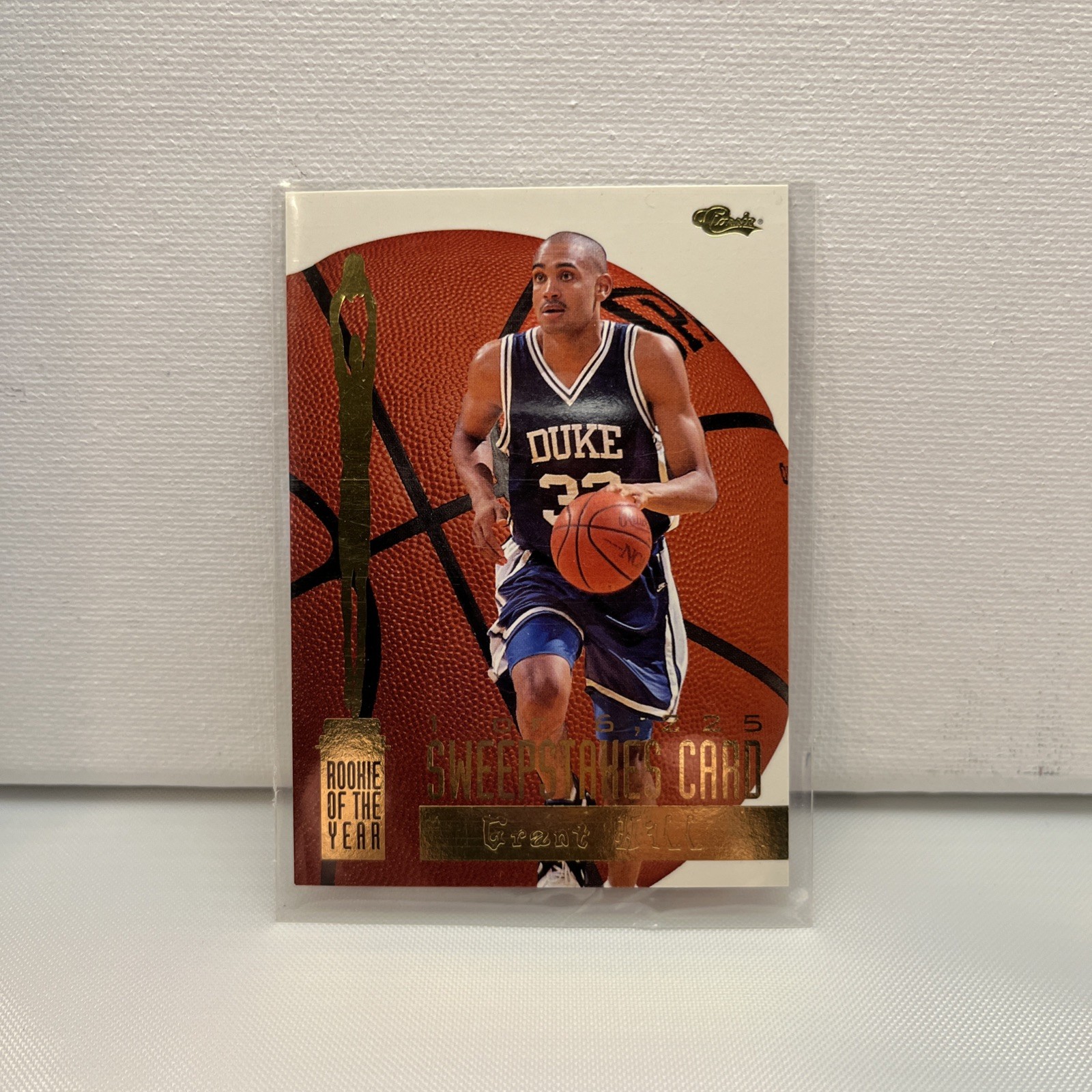 1994 Classic Rookie of the Year Sweepstakes /6225 Grant Hill #3 Rookie RC HOF