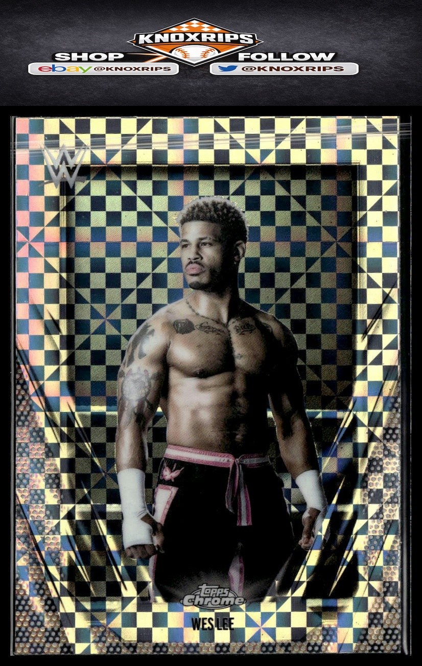 2026 Topps Chrome WWE #180 Wes Lee X-Fractor