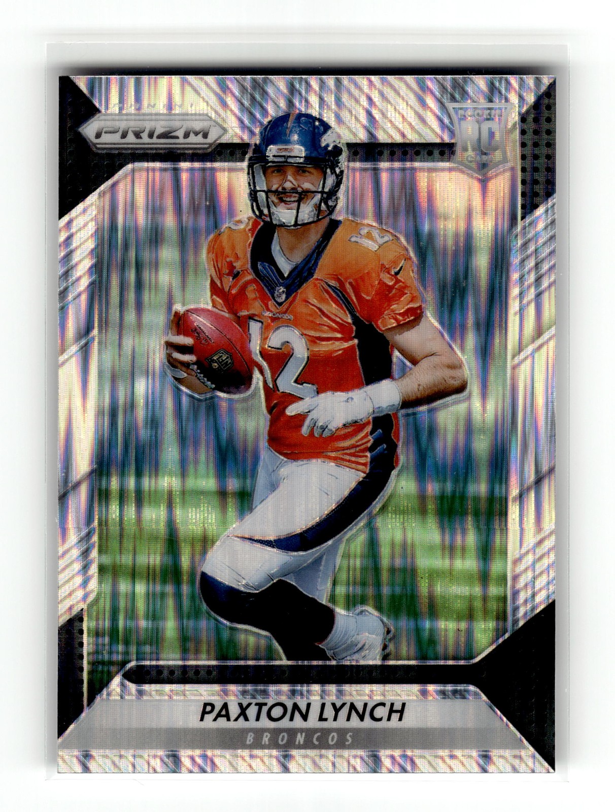 Paxton Lynch 2016 Panini Prizm #288 Denver Broncos Flash RC