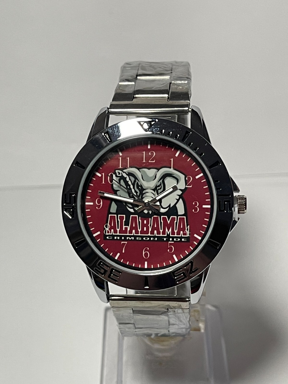 Alabama Crimson Tide NCAA Stainless-Steel Watch NEW