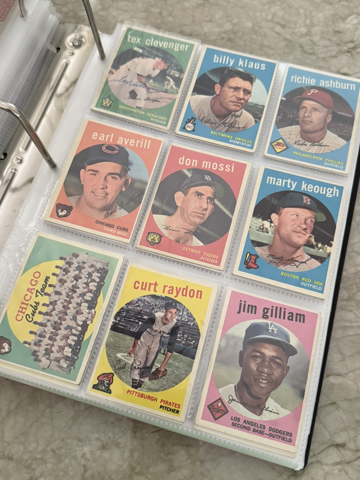 1959 Topps Baseball Complete Set 572 cards