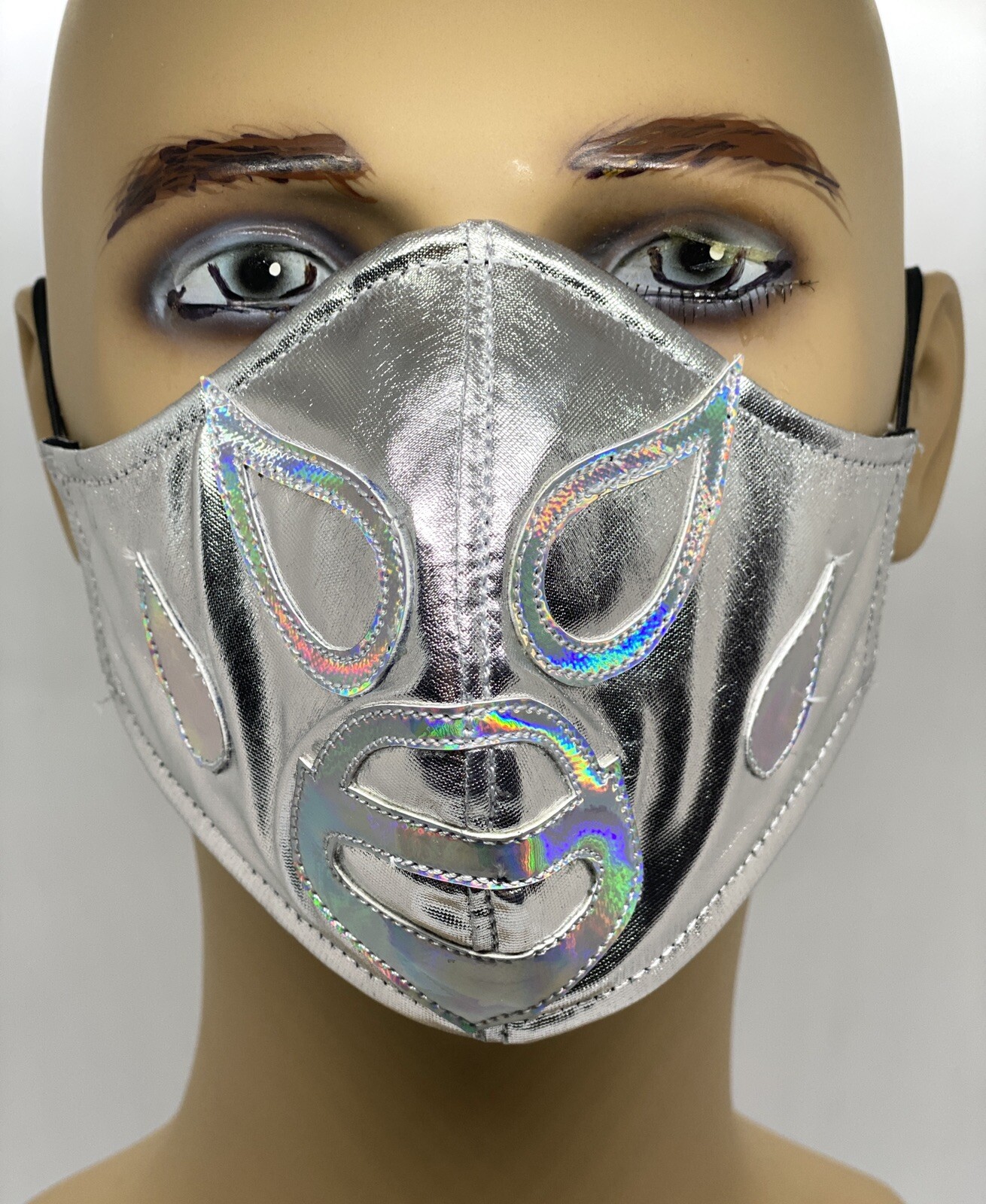 Kids Childrens Child Lucha Libre Face Mask El Santo Luchador Boys Wrestling WWE