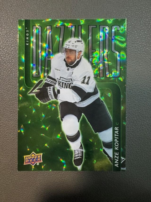2025-26 Upper Deck Extended Series Anze Kopitar Green Dazzlers Kings