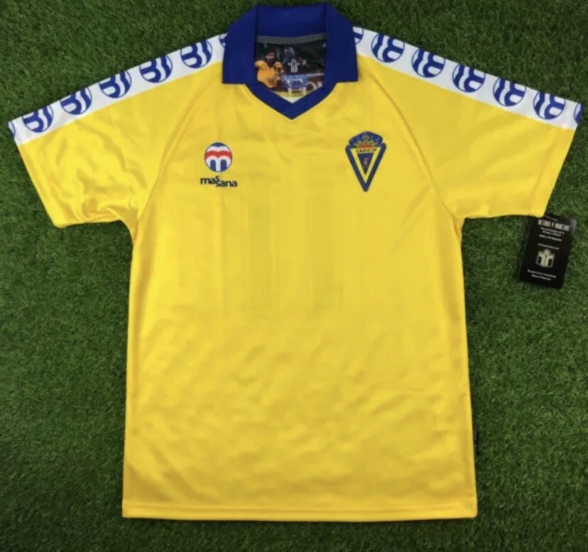CAMISETA DEL CADIZ C.F. JORGE MAGICO GONZALEZ CADIZ CF JERSEY MAGICO SIZE XL 20
