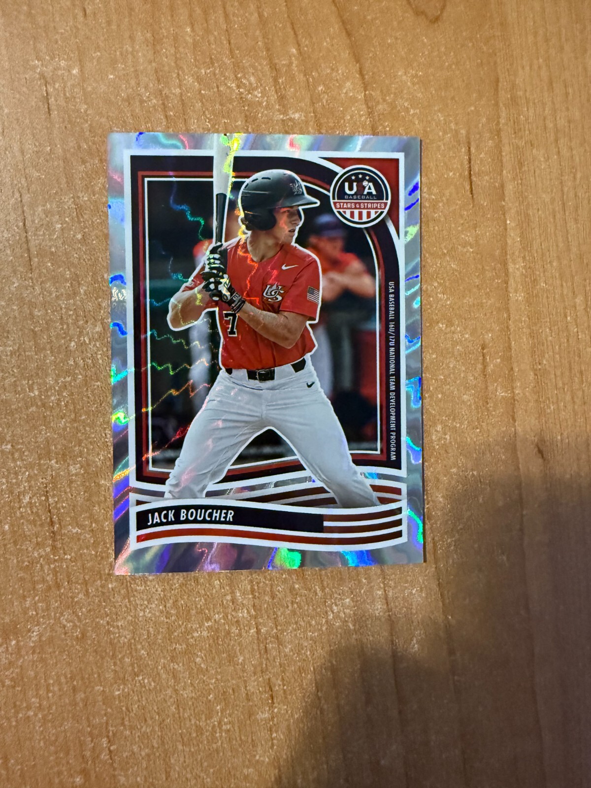 2024 Stars & Stripes – Jack Boucher – #139 Silver Lightning Holo #d 07/30