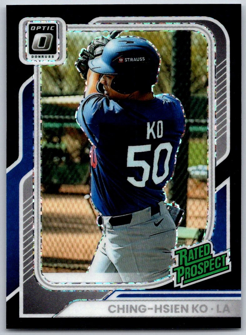 Ching-Hsien Ko 2026 Donruss Optic Circles #141 Los Angeles Dodgers