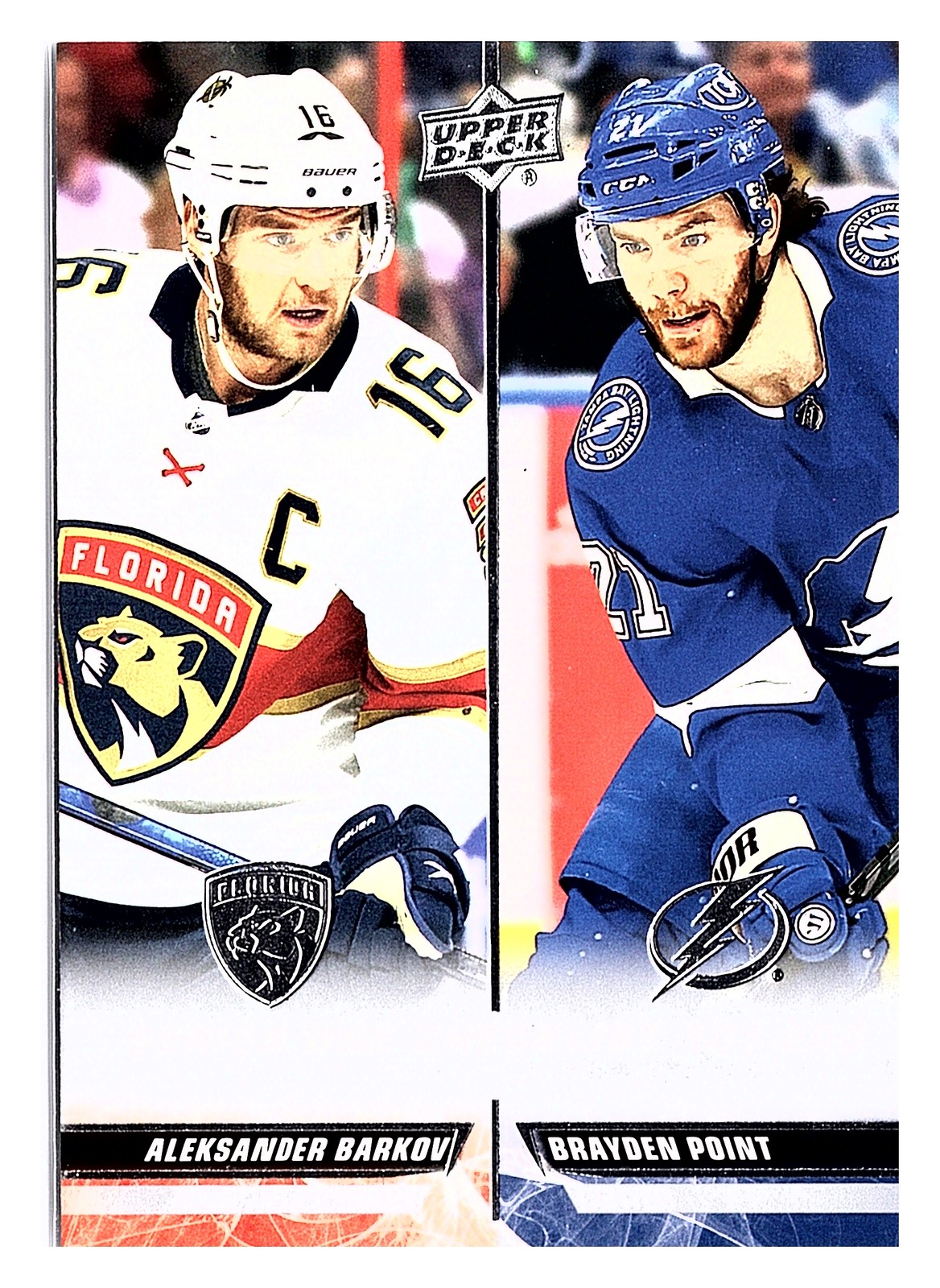 2022-23 Upper Deck #200 Aleksander Barkov / Brayden Point CL