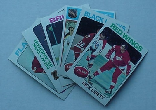 1975-76 TOPPS HOCKEY CARD SINGLES  75¢ EACH+ $3.00 MINIMUM*