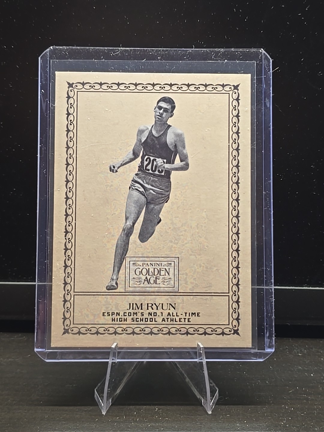 2012 Panini Golden Age Jim Ryun Newark Evening World Supplement #21 Card