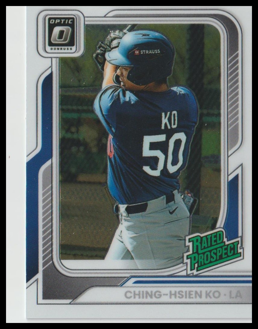 2026 Donruss #141 Ching-Hsien Ko Optic