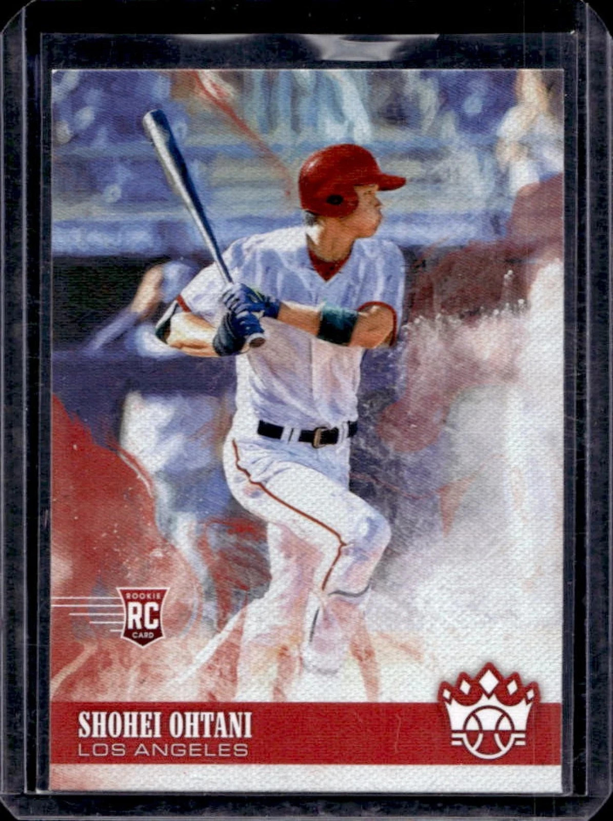 Shohei Ohtani 2018 Panini Diamond Kings RC Batting Rookie #76 Angels