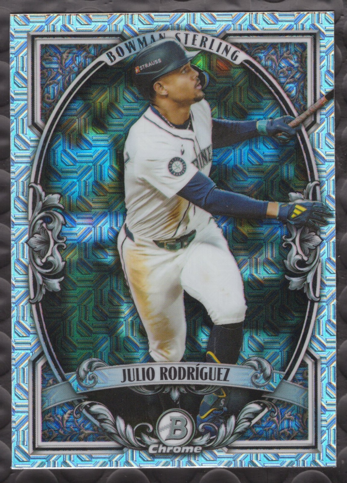 2026 Topps Bowman Sterling Mojo Refractor Julio Rodríguez Seattle Mariners BST-3