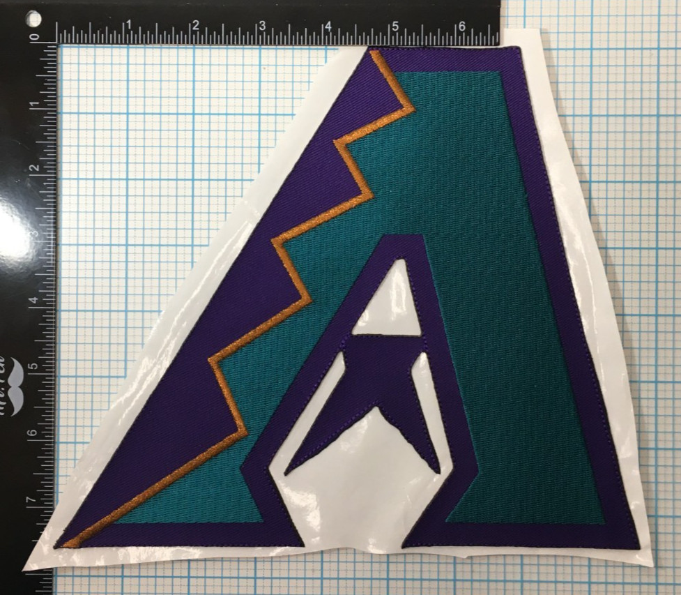 1998-2006 ARIZONA DIAMONDBACKS MLB BASEBALL VINTAGE LARGE 8.75″ TEAM LOGO PATCH
