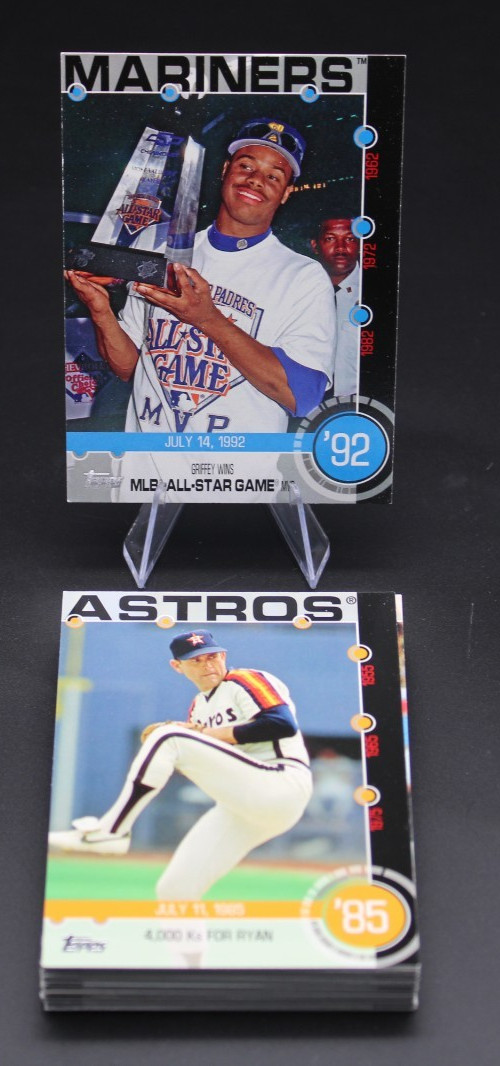 2015 Topps Baseball History Insert Set Complete (1-30) NM/MT Griffey/Ryan