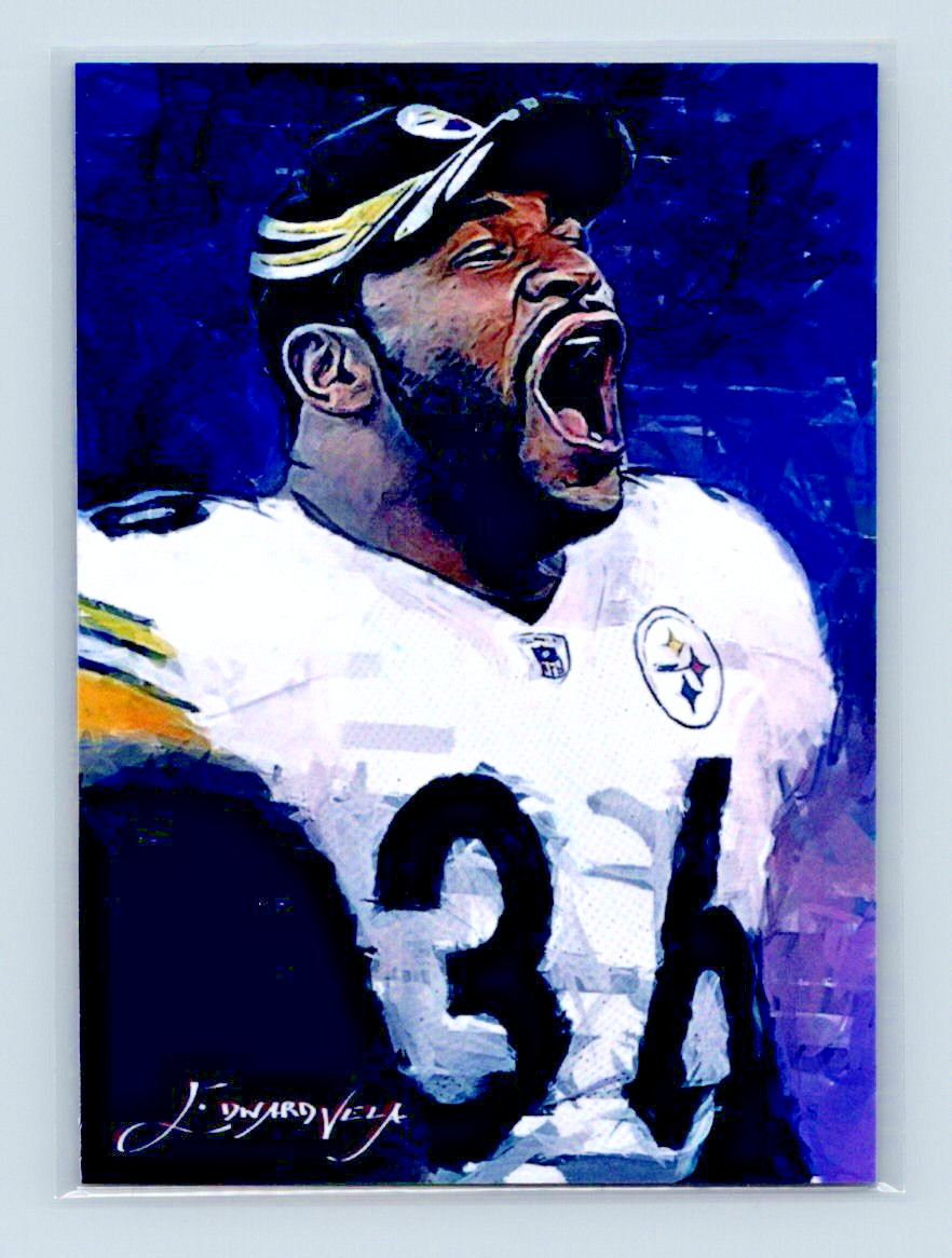 🚨JEROME BETTIS CUSTOM ART CARD SIGNED BY THE ARTIST AND NUMBERED 25/50‼️