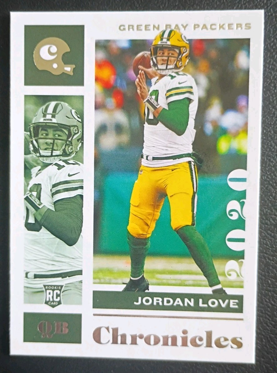 2020 Panini Chronicles – Jordan Love #38 (RC) Green Bay Packers Rookie Card