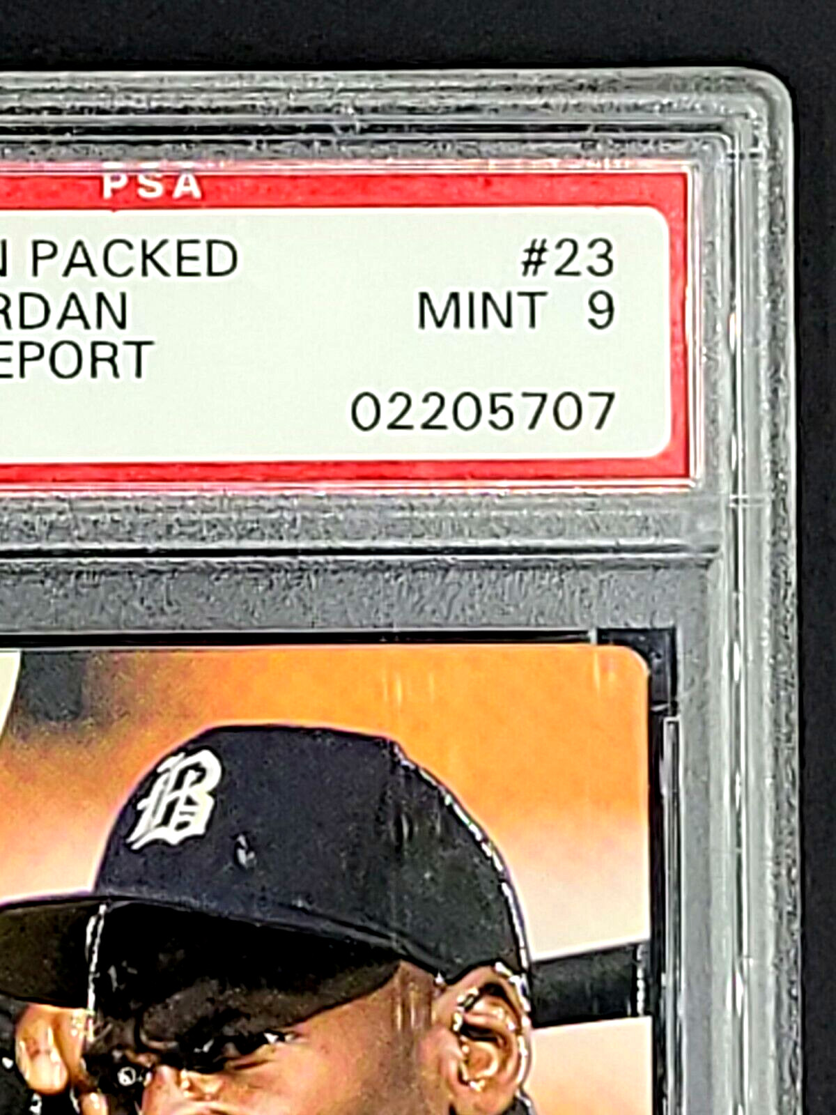 1994 Action Packed Scouting Report #23 Michael Jordan Baseball RC Rookie PSA 9