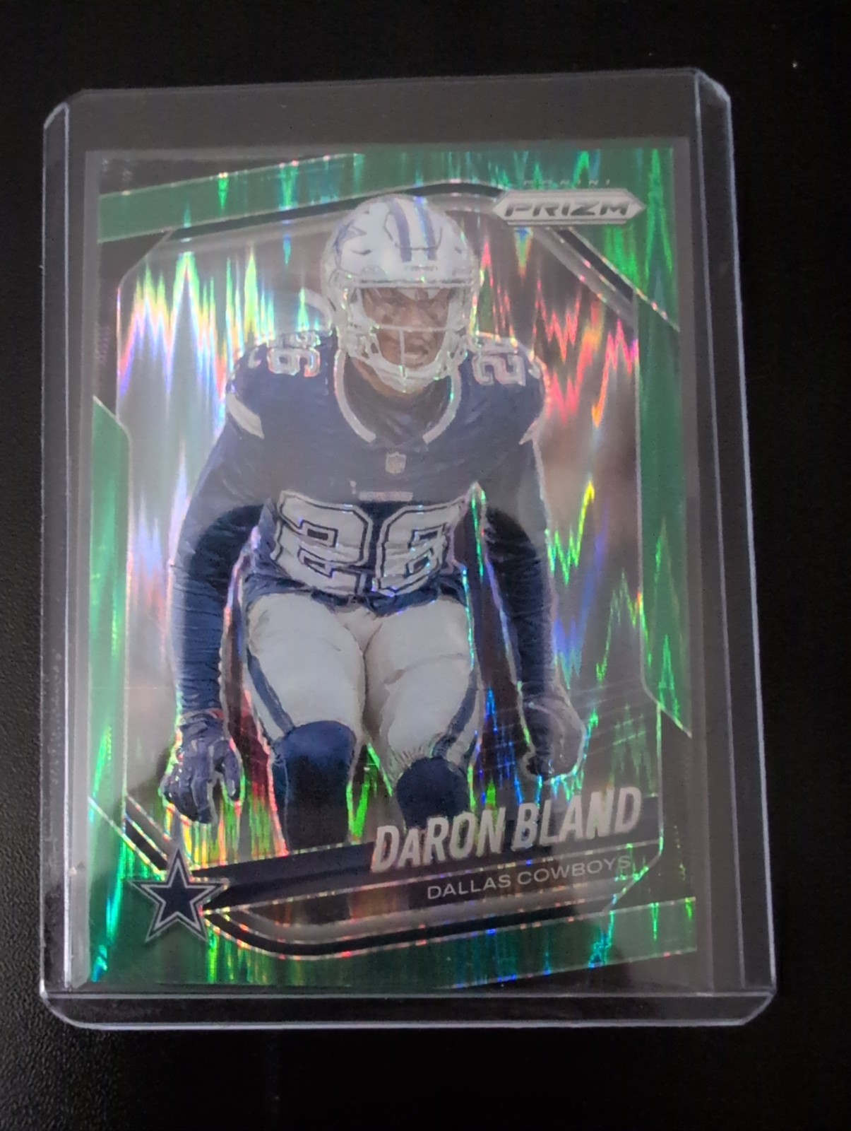 2025 Panini Prizm – DaRon Bland #280 Green Flash Prizm