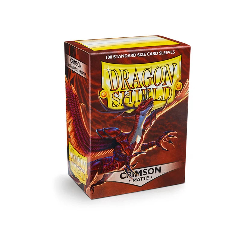 Dragon Shield Matte – Crimson (100-Pack)