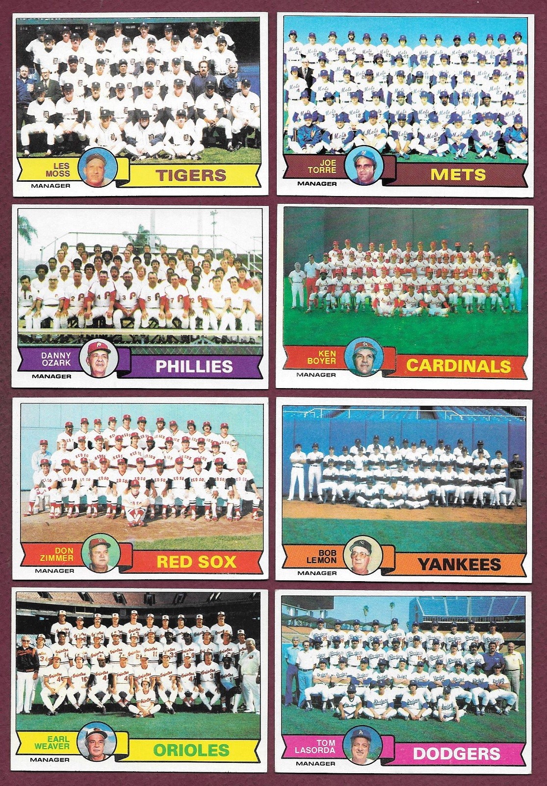 1979 Topps Team Cards $1.39 EACH #s 82 112 214 302 328…….499 526 551 689