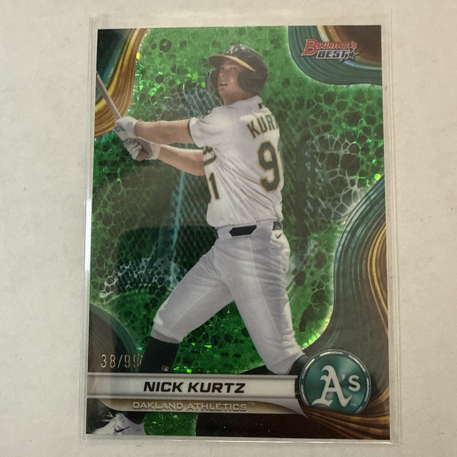 2024 Bowman’s Best – Nick Kurtz #TP-14 /99