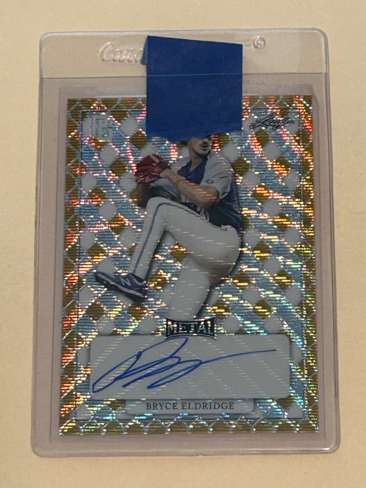 #1/1 BRYCE ELDRIDGE AUTO “TOUGHEST PPP TO FIND IN BAY AREA” SSP GIANTS PG GOLD