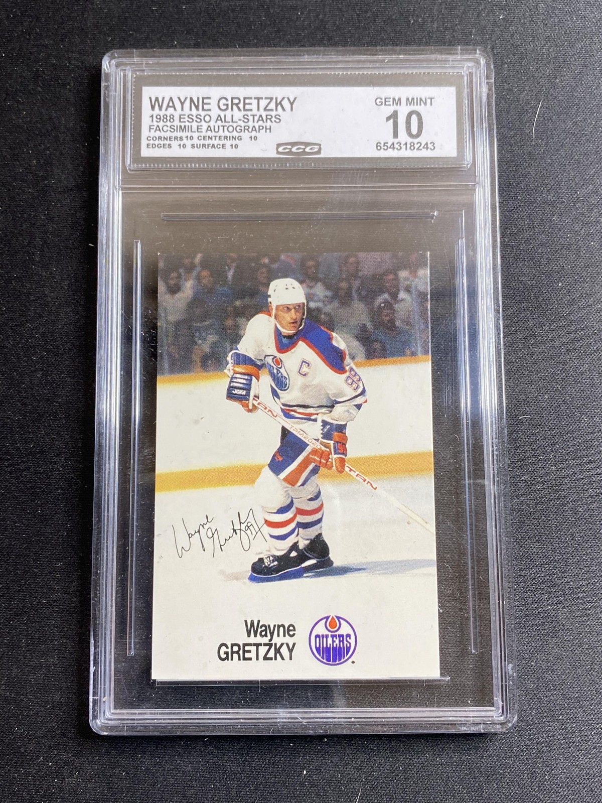 Wayne Gretzky 1988 Esso All Stars CCG 10 RC