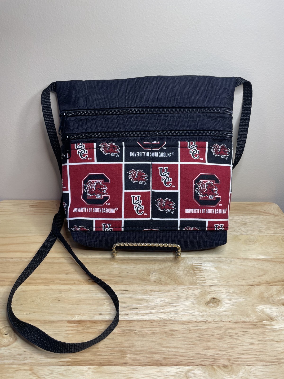 South Carolina Gamecocks Crossbody Bag Licensed Cotton Small Purse