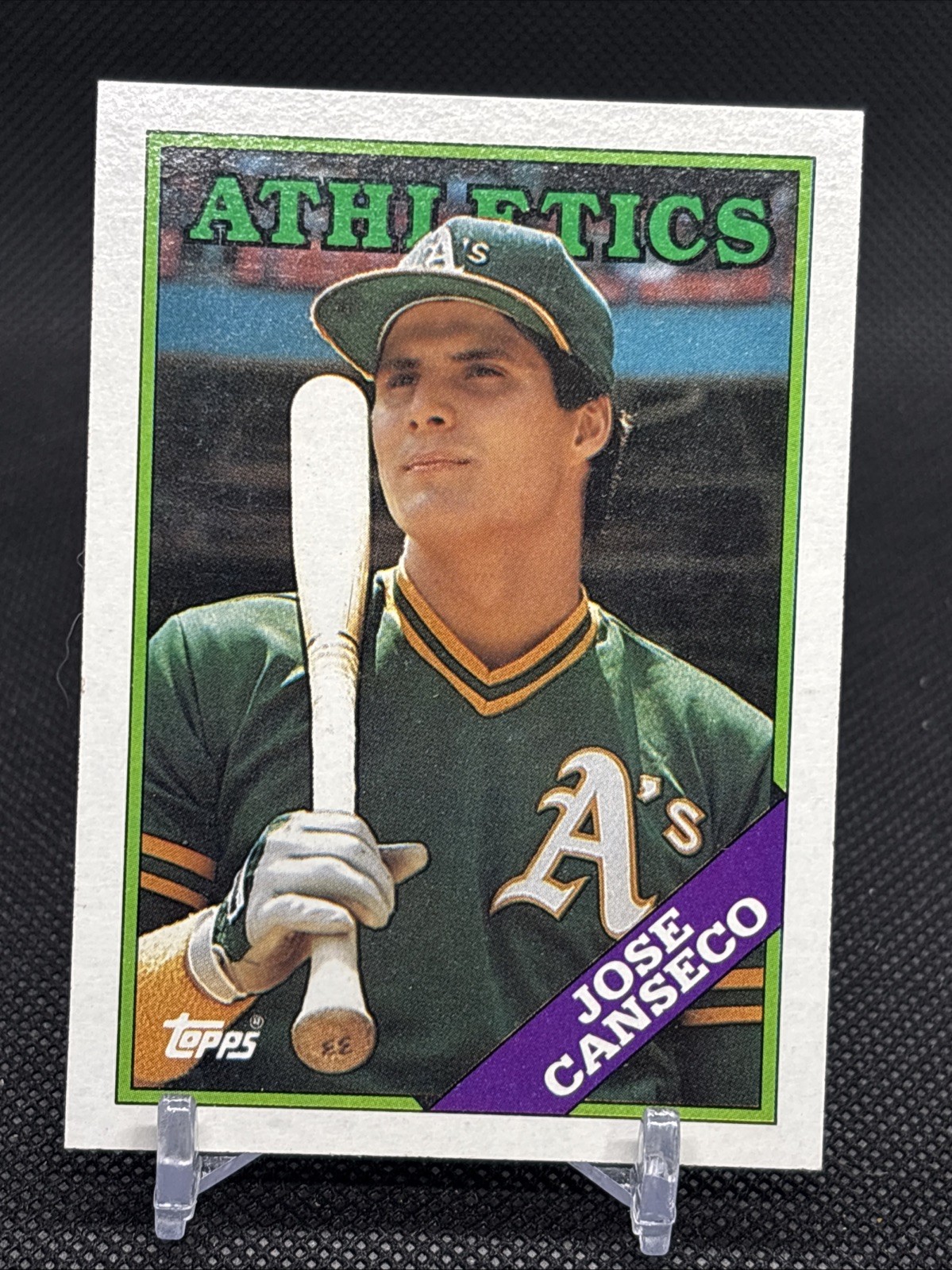 1988 Topps #370 Jose Canseco Oakland Athletics NR-MT