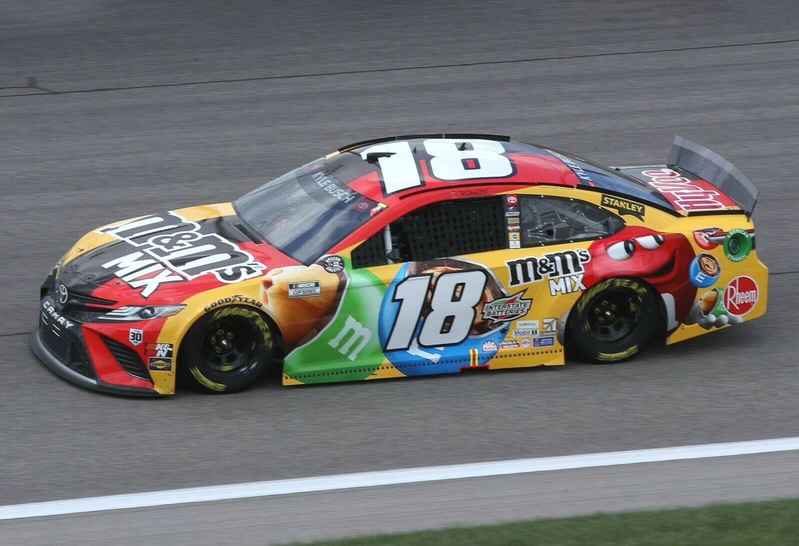 Kyle Busch M&M’s Mix NASCAR 13×19 Poster Gloss Photo Print KB3C
