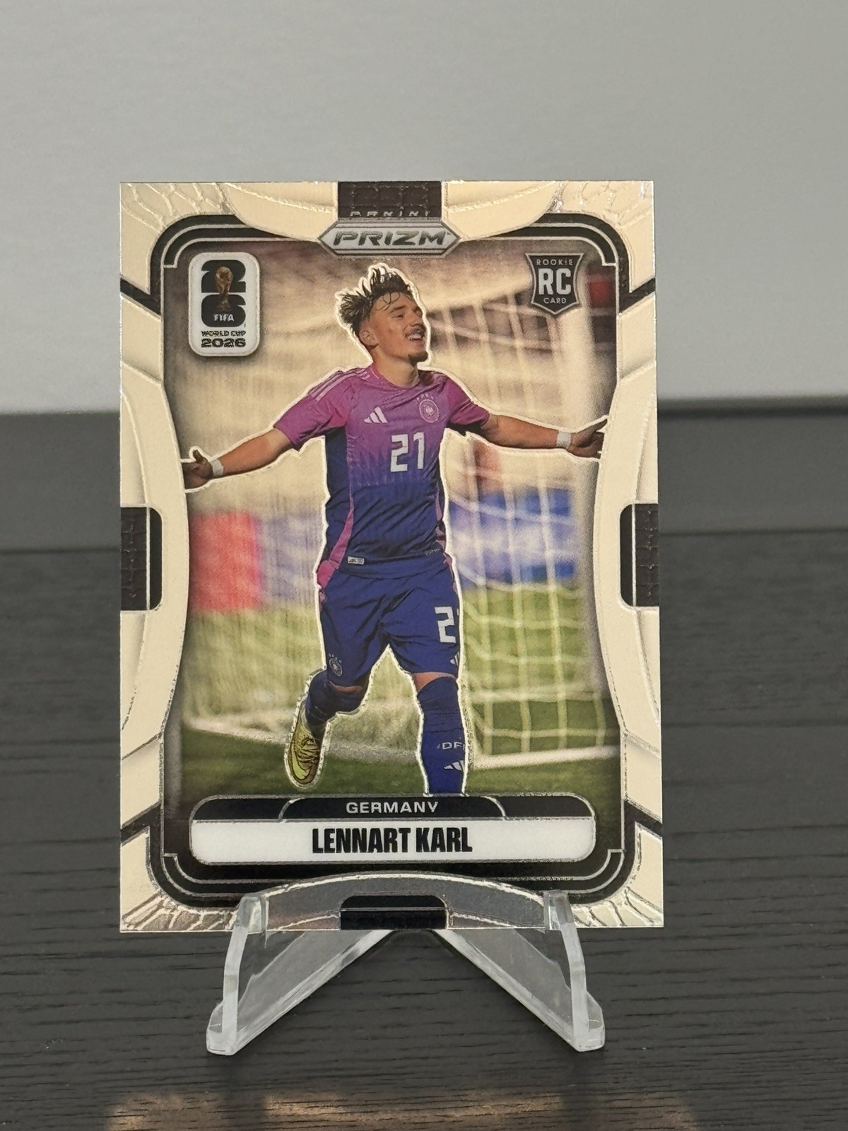 2026 Panini Prizm World Cup Lennart Karl RC Rookie – Germany