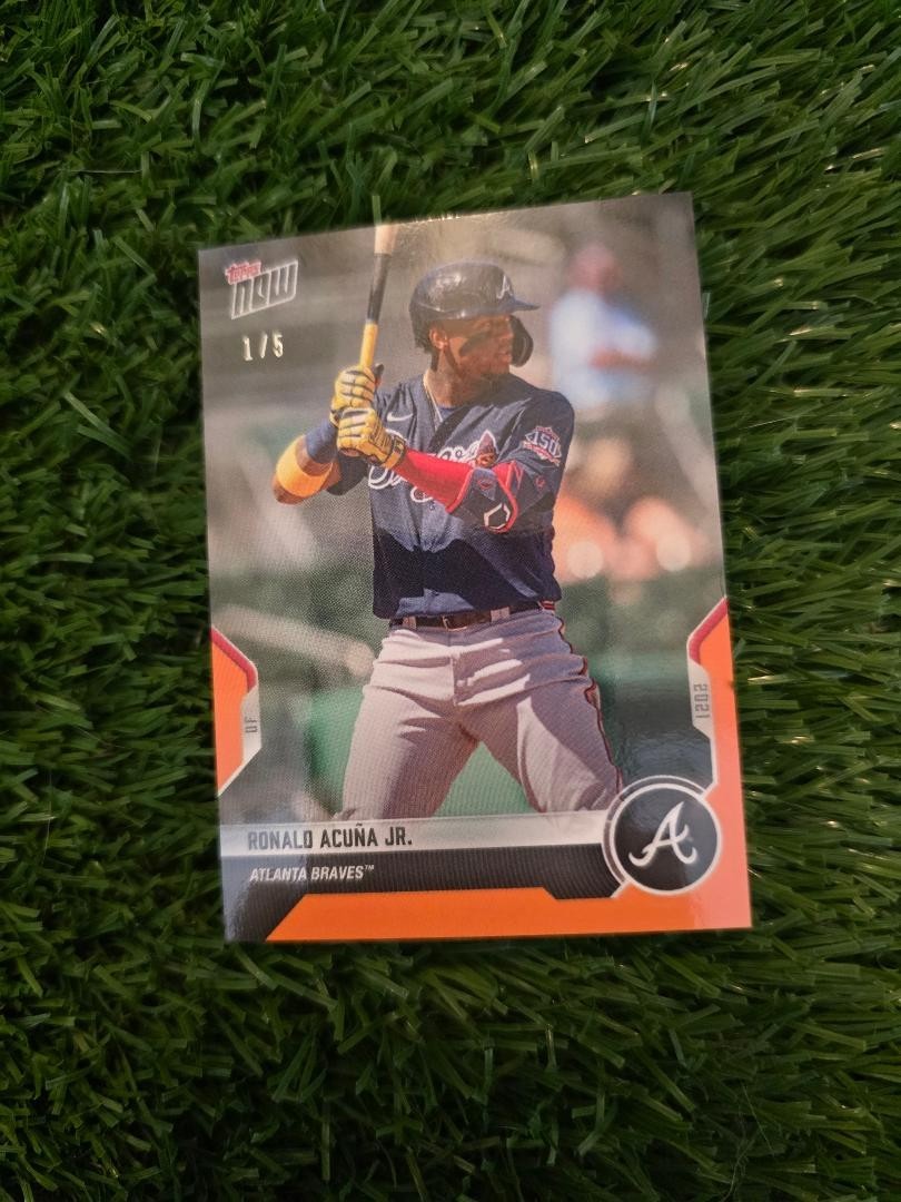Ronald Acuna Topps Now -2021 – Numbered 1/5