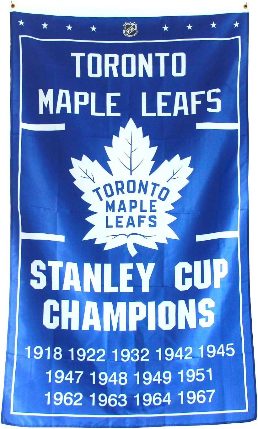 NHL Toronto Maple Leafs 13 Stanley Cup Champions Banner Flag 3*5 FT