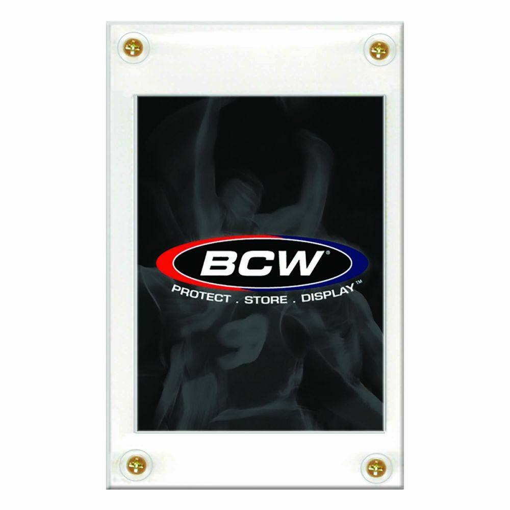 15 BCW Recessed 4-Screw Screwdown Standard Sized Card Holders