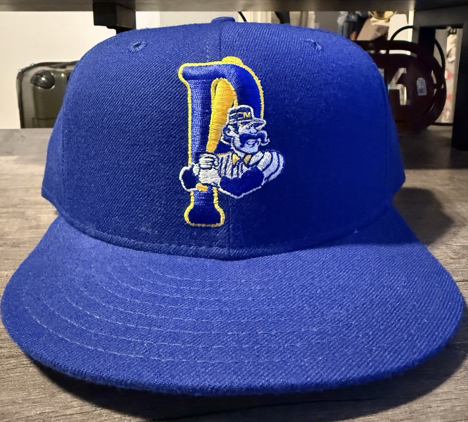 1995 Stockton Ports New Era 7 1/2 Hat MILB MUSA 100% Wool NWOT
