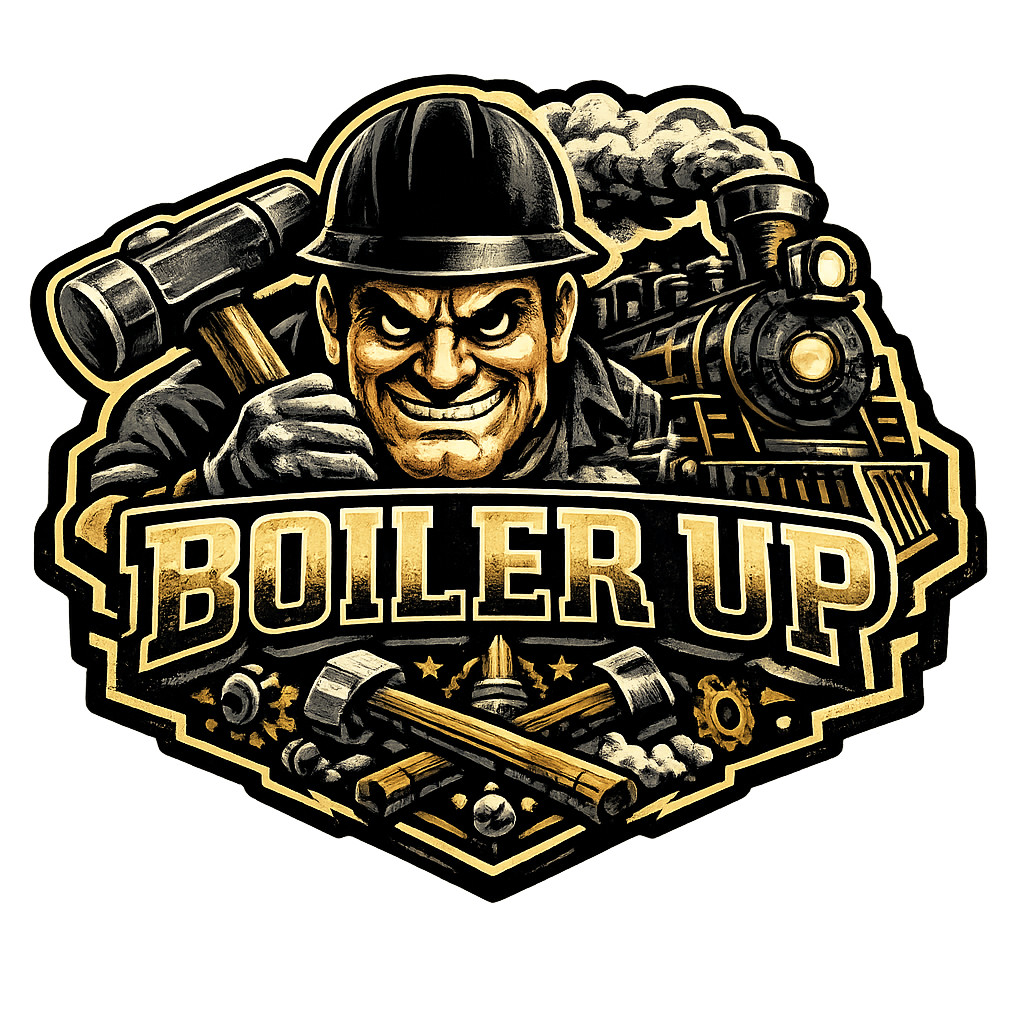 Purdue “Boiler Up” Custom Sticker