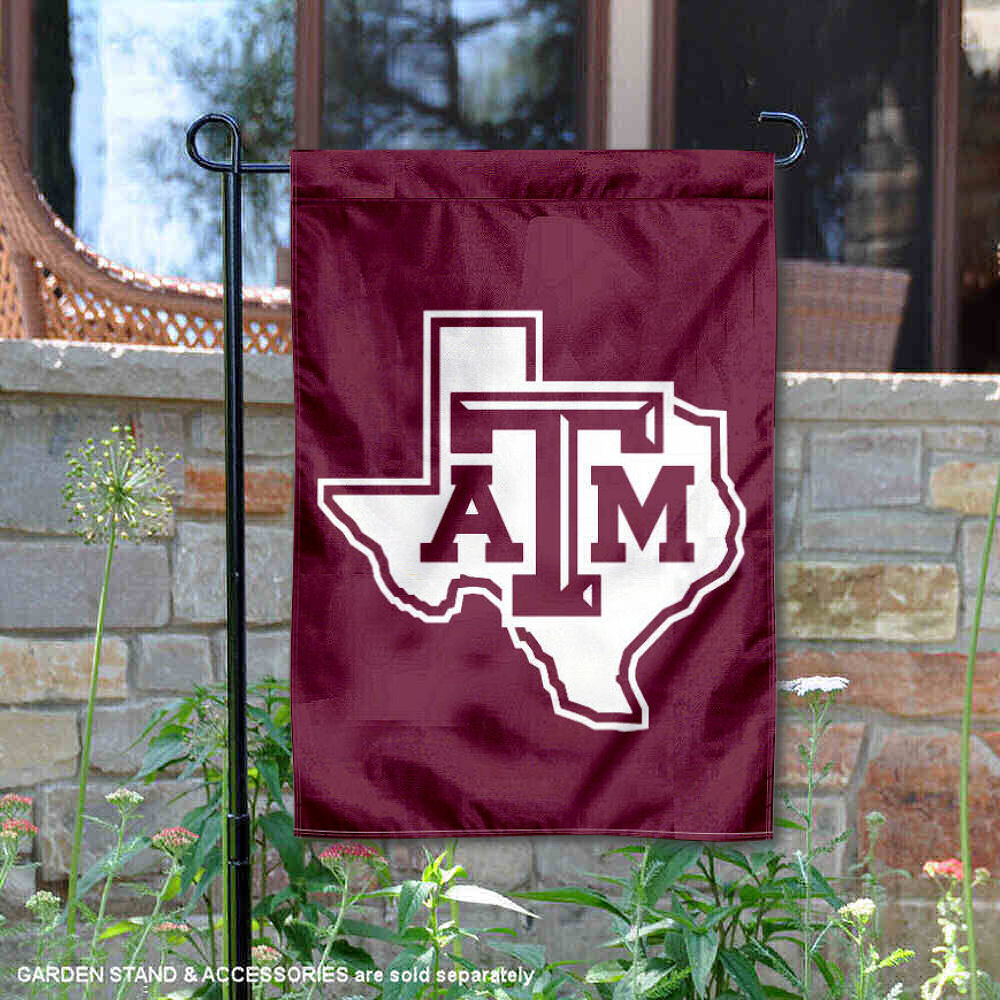 Texas A&M Aggies Lone Star Garden Flag and Yard Banner