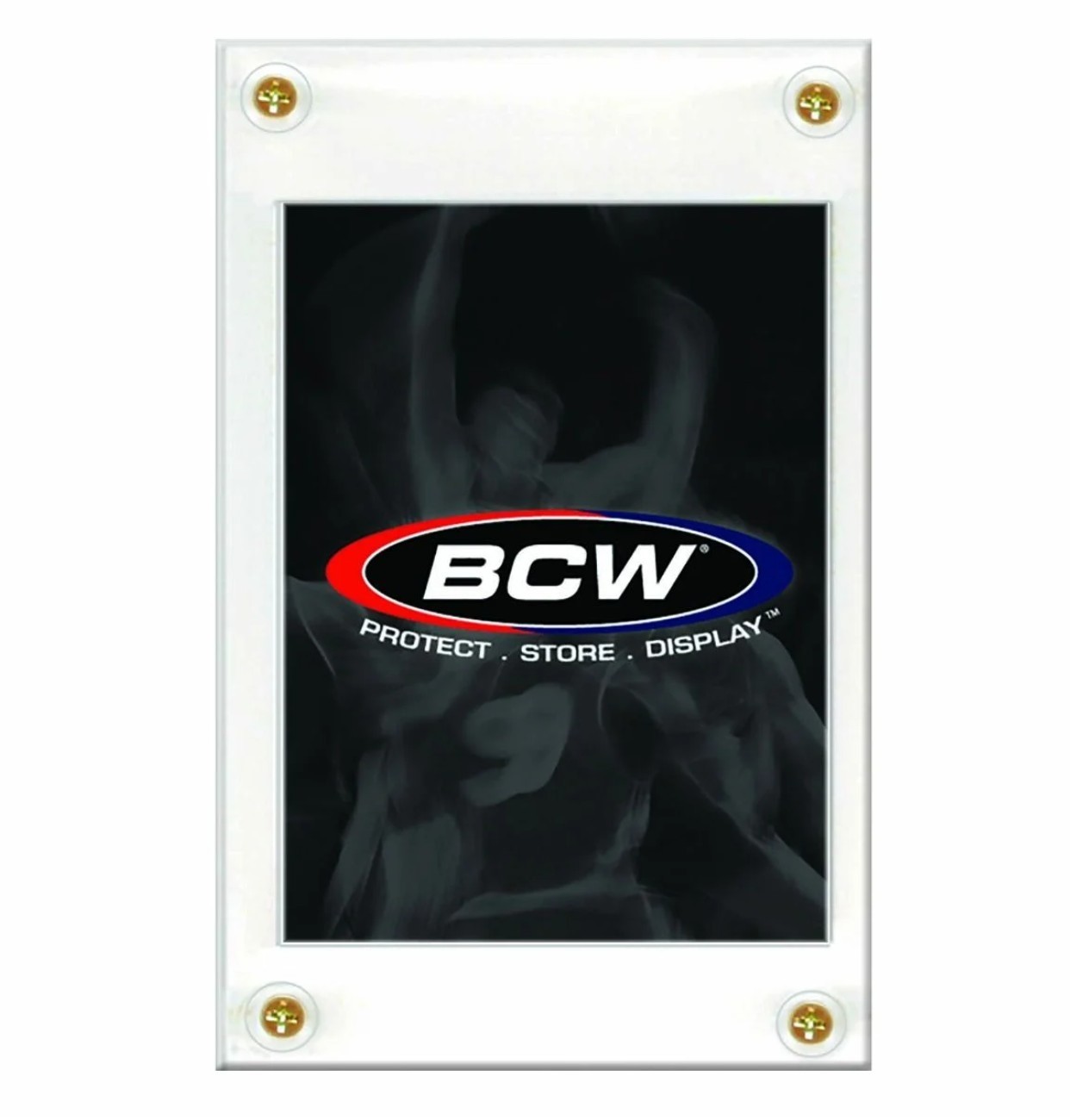 5 BCW 4 Screw Card Holder Recessed SLAB Pokémon MTG Yugi-OH Cards Storage Case
