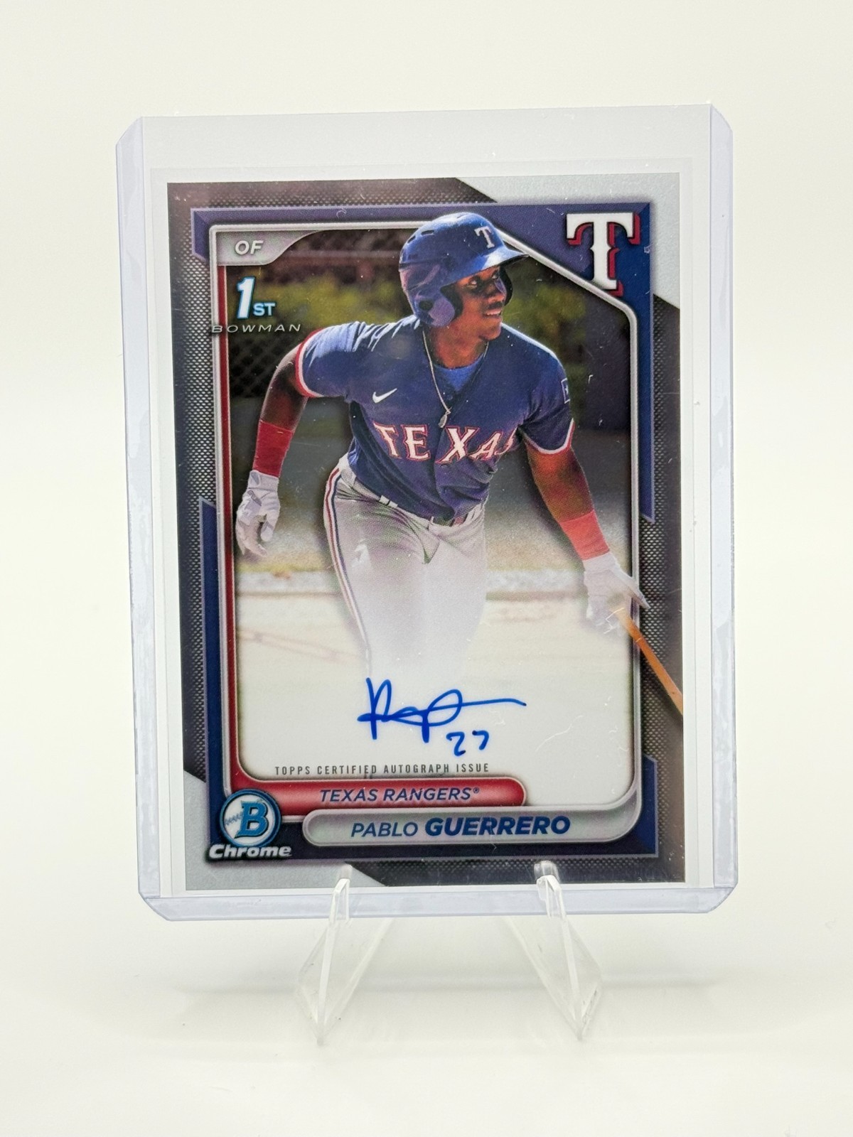 2024 Bowman Chrome – Prospect 1st Auto Pablo Guerrero #CPA-PG (AU, RC)