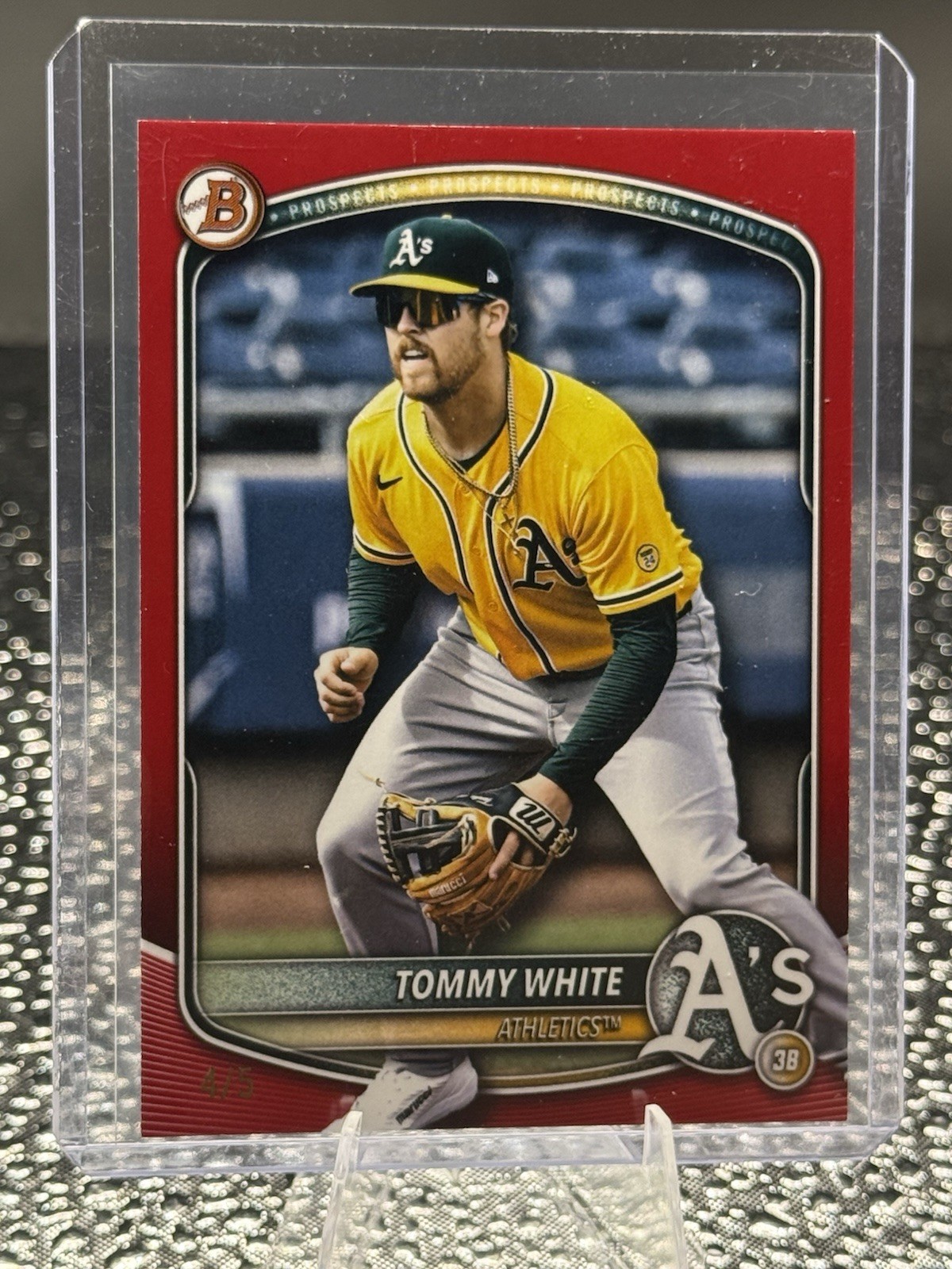 2025 Bowman Draft Tommy White Red 4/5 CALL UP 🔥 #BD-88