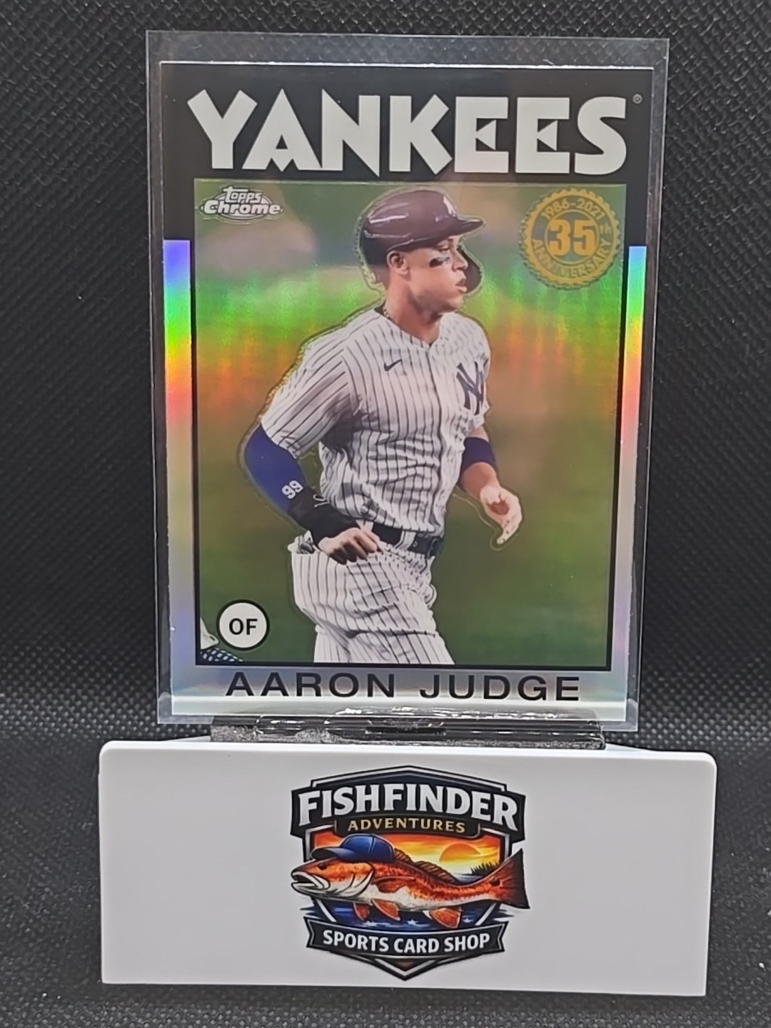 2021 Topps Chrome – 1986 Topps Baseball Aaron Judge #86BC-1
