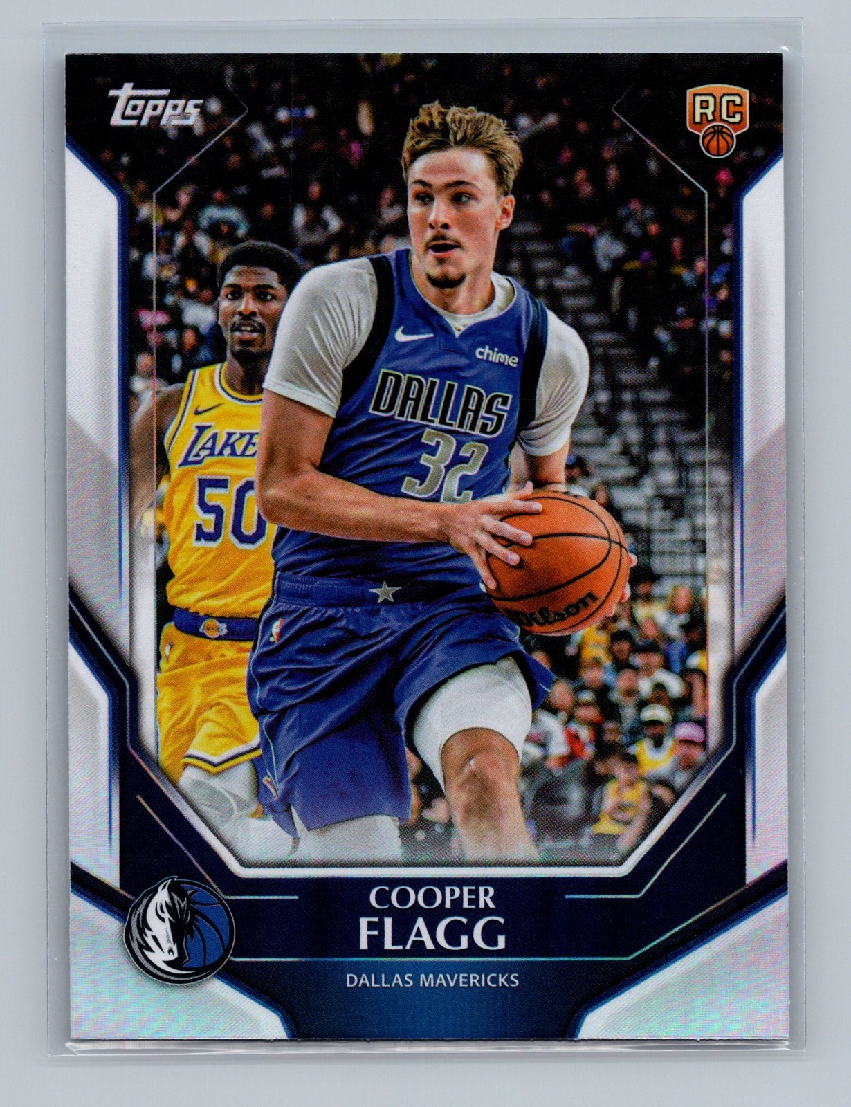 2026 Topps Collector Kit #NBA-6 Cooper Flagg Exclusive Foil RC Mavericks